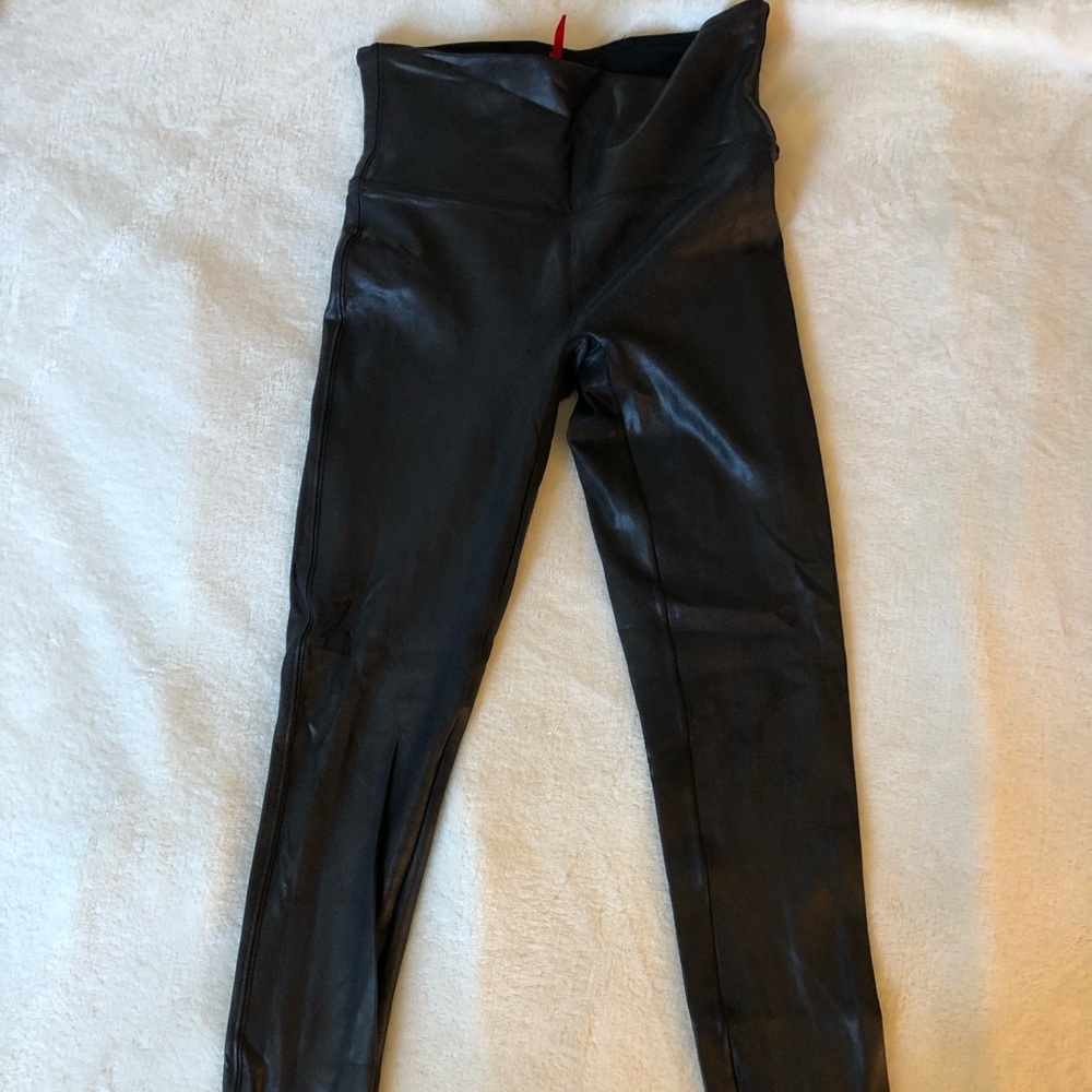 Spanx Faux Leather Leggings